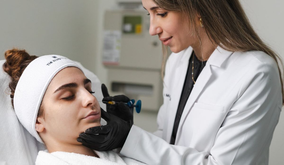 Dermal filler treatment at The Elixir Clinic