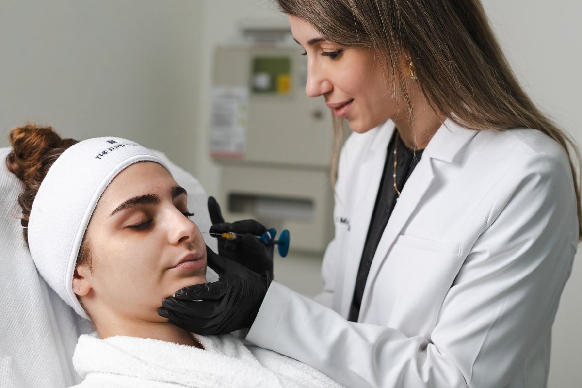 Dermal filler treatment at The Elixir Clinic